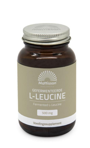 L-Leucine 500mg van Mattisson :60 capsules