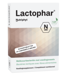 Lactophar van Nutriphyt : 10 tabletten