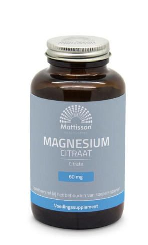 Magnesium Citraat 400mg van Mattisson 