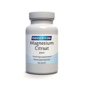 Magnesium Citraat poeder van Nova Vitae