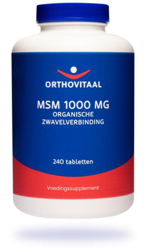 MSM 1000 mg van Orthovitaal