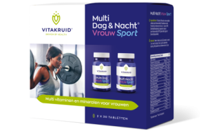 Multi Dag & Nacht Vrouw® Sport van Vitakruid :2x30 tabletten