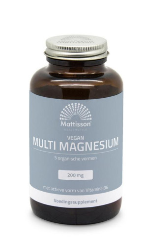Multi Magnesium complex 200mg van Mattisson 