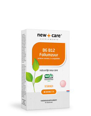 B6 B12 Foliumzuur van New Care :60zuigtabl