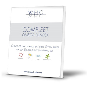 Omega 3 index test (compleet) van WHC