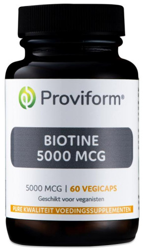 Biotine 5000 mcg van Proviform : 60 vcaps