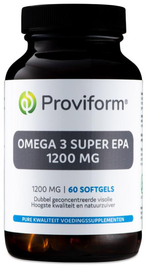 Omega 3 super EPA 1200 mg van Proviform : 60 softgels
