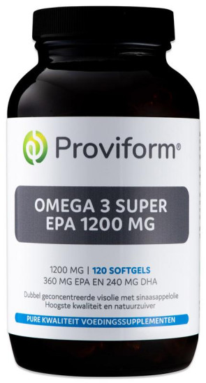 Omega 3 super EPA 1200 mg van Proviform : 120 softgels