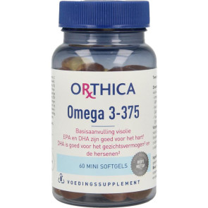 Omega 3-375 van Orthica : 60 softgels