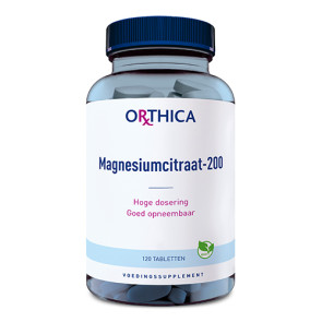 Magnesiumcitraat 200 van Orthica : 120 tabletten
