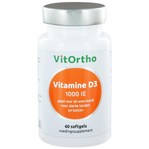Vitamine D3 1000 IE van Vitortho