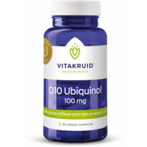 Q10 Ubiquinol 100 mg van Vitakruid (90 vcaps)