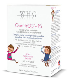 Quattr03 PS 3 WHC-Nutrogenics 60 softgels