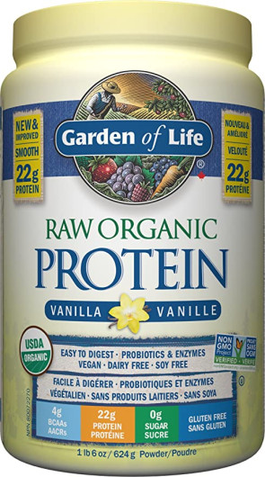 Raw organic proteine vanilla chai n Garden Of Life : 580 gram