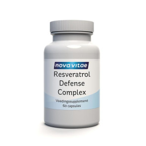 Resveratrol 100 mg Defense Complex van Nova Vitae