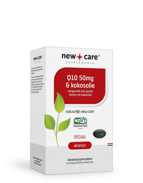 Q10 & kokosolie van New Care : 60 capsules