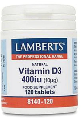 Vitamine D 400IE van Lamberts : 120 tabletten
