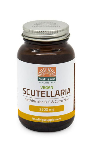 Scutellaria extract 2500mg van Mattisson :60 capsules