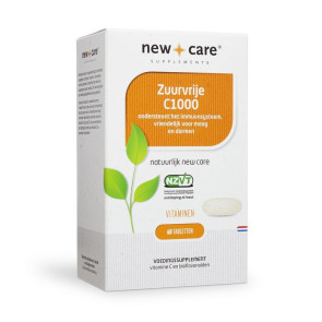Zuurvrije C1000 van New Care : 60 tabletten