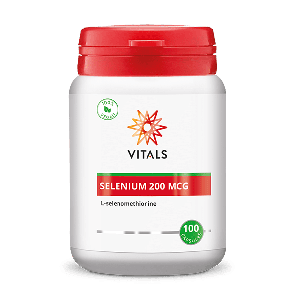 Selenium 200 mcg 100 capsules van Vitals