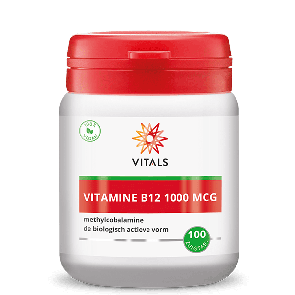 Vitamine B12 1000 mcg 100 zuigtabletten van Vitals