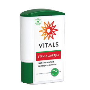 Stevia zoetjes 250 zoetjes van Vitals