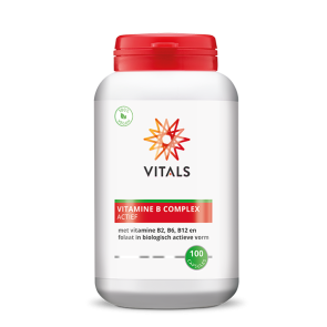 Vitamine B Complex Actief 100 capsules van Vitals