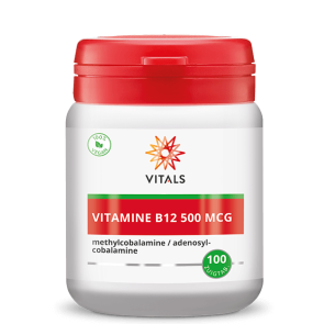 Vitamine B12 500 mcg 100 zuigtabletten van Vitals
