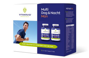 Multi dag & nacht man 2x90 van Vitakruid : 180 tabletten