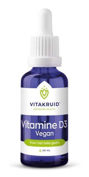 Vitamine D3 druppels vegan van Vitakruid