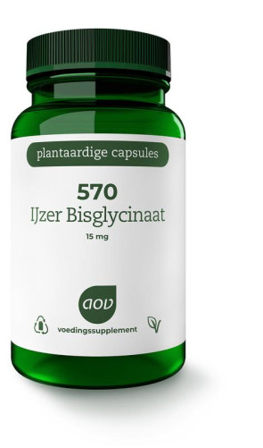 0 IJzer bisglycinaat 15 mg