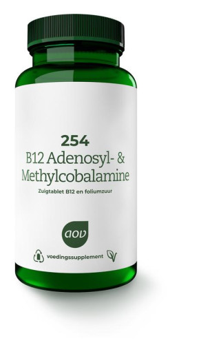 AOV 254 B12 Adenosyl & methylcobalamine : 120 zuigtabletten