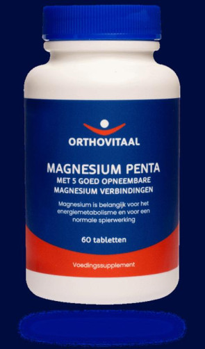 Magnesium penta van Orthovitaal : 60 tabletten
