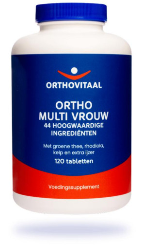Ortho multi vrouw van Orthovitaal : 120 tabletten