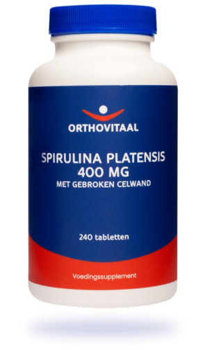 Spirulina platensis 400 mg van Orthovitaal : 240 tabletten