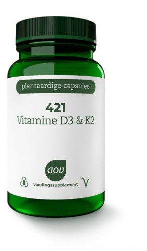 AOV 421 Vitamine D3 & K2 : 60 vcaps