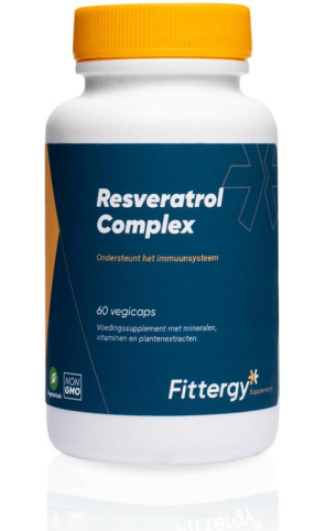 Resveratrol complex van Fittergy (60 capsules)