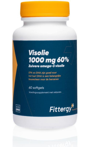 Visolie 1000 mg 60% van Fittergy (60 softgels)
