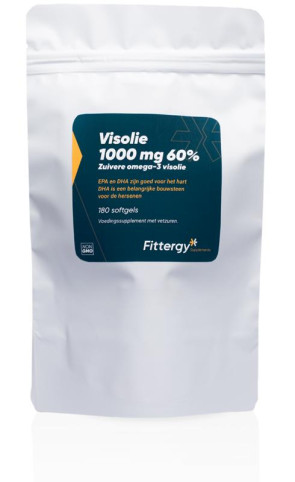 Visolie 1000 mg 60% pouch van Fittergy (180 softgels)