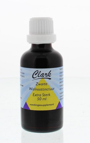 Zwarte walnoottinctuur extra sterk van Clark (50 ml)