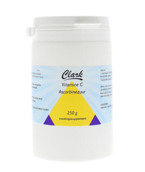 Vitamine C ascorbine zuur van Clark (250 gram)