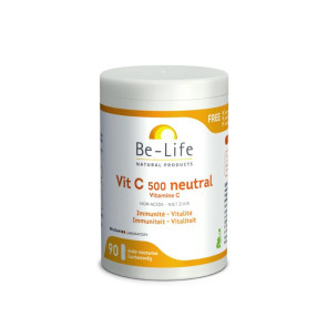 Vitamine C 500 neutral van Be-Life : 90 capsules