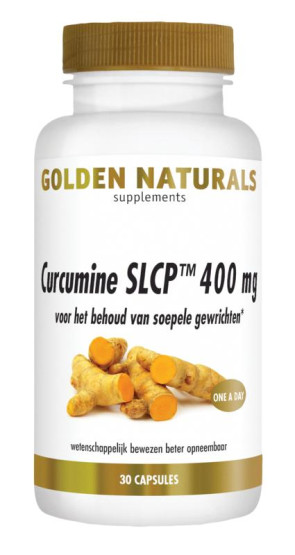 Curcumine SLCP 400 mg van Golden Naturals (30 capsules)