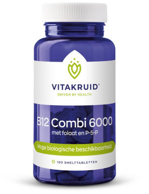 B12 Combi 6000® met folaat en P-5-P van Vitakruid
