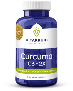 Curcuma C3-2X van Vitakruid : 120 vcaps