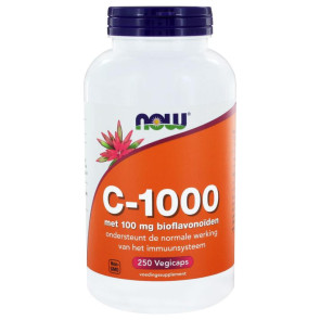 Vitamine C 1000 mg bioflavonoiden van NOW : 250 capsules