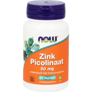 Zink picolinaat 50 mg van NOW : 60 capsules