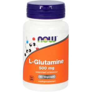 L-Glutamine 500 mg van NOW : 60 capsules