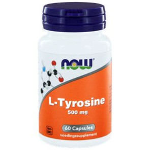 L-Tyrosine 500 mg van NOW : 60 capsules