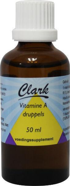 Vitamine A vloeibaar van Clark (50 ml)
